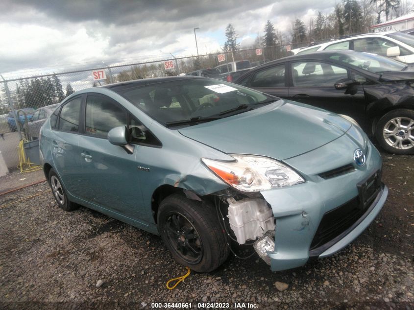 2013 TOYOTA PRIUS ONE/TWO/THREE/FOUR/FIVE - JTDKN3DU1D1729410