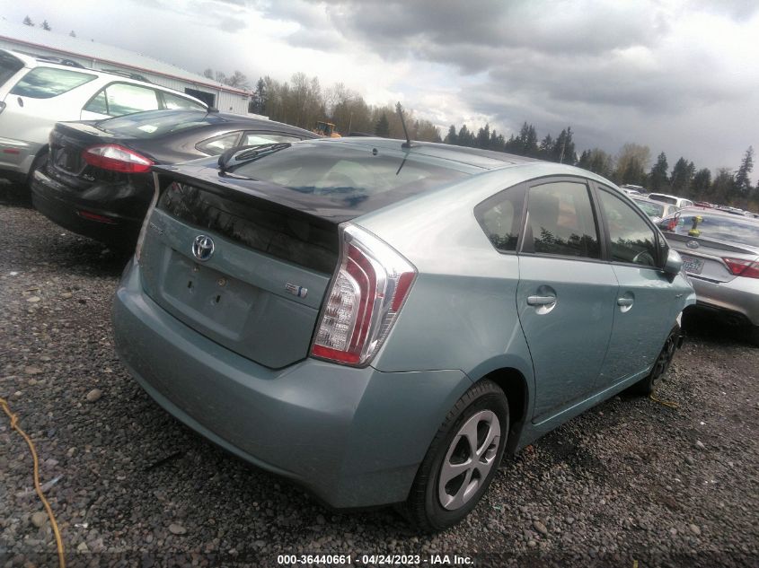 2013 TOYOTA PRIUS ONE/TWO/THREE/FOUR/FIVE - JTDKN3DU1D1729410