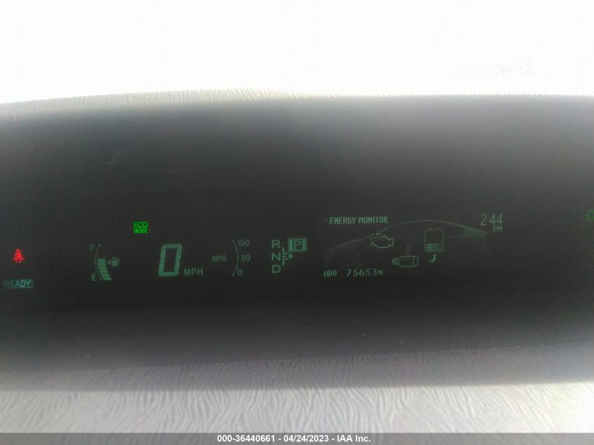 2013 TOYOTA PRIUS ONE/TWO/THREE/FOUR/FIVE - JTDKN3DU1D1729410