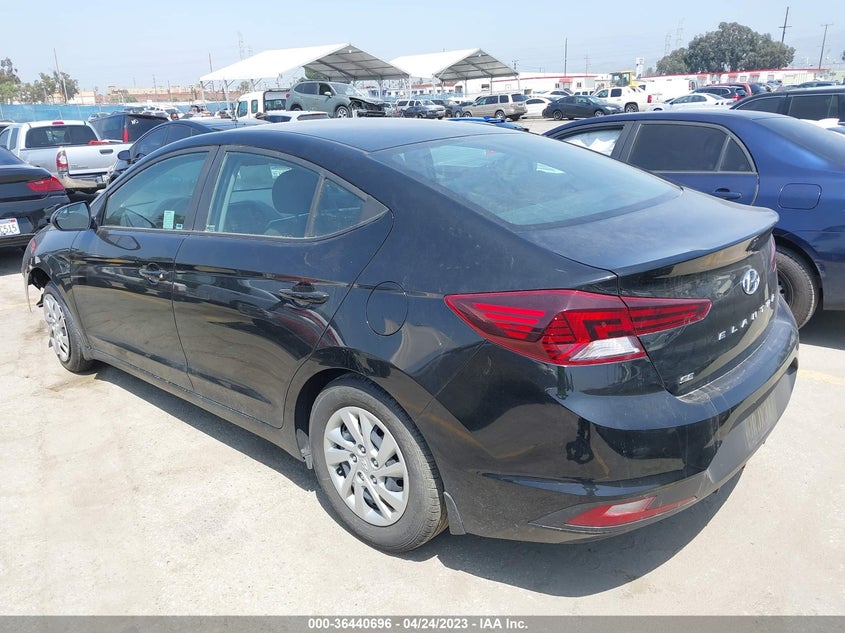 VIN KMHD74LF6LU072835 2020 HYUNDAI ELANTRA SE