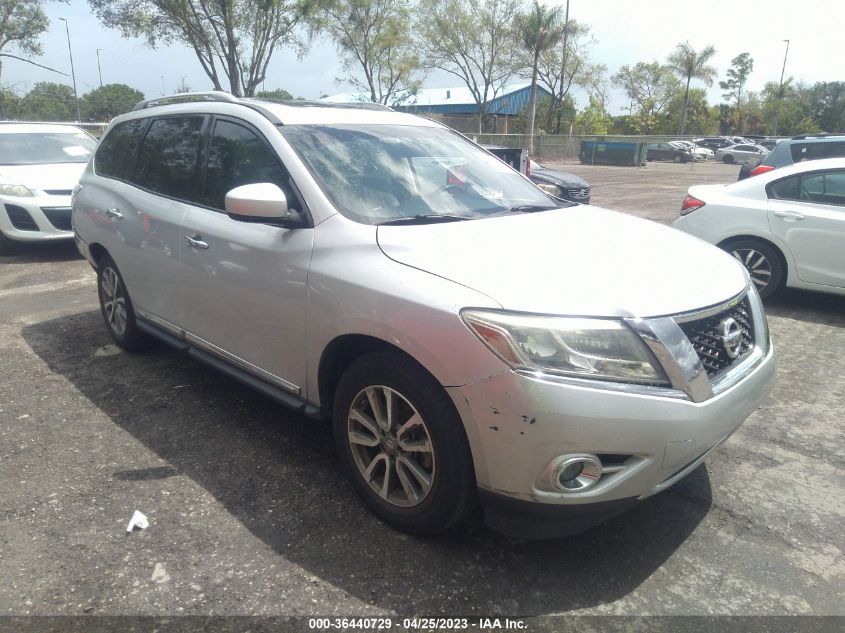 2013 NISSAN PATHFINDER SL - 5N1AR2MNXDC652877