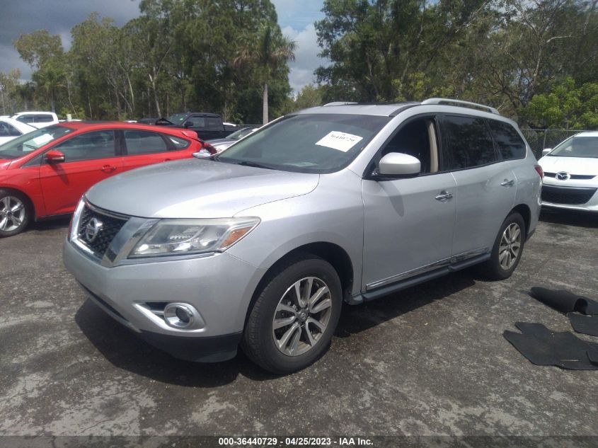 2013 NISSAN PATHFINDER SL - 5N1AR2MNXDC652877