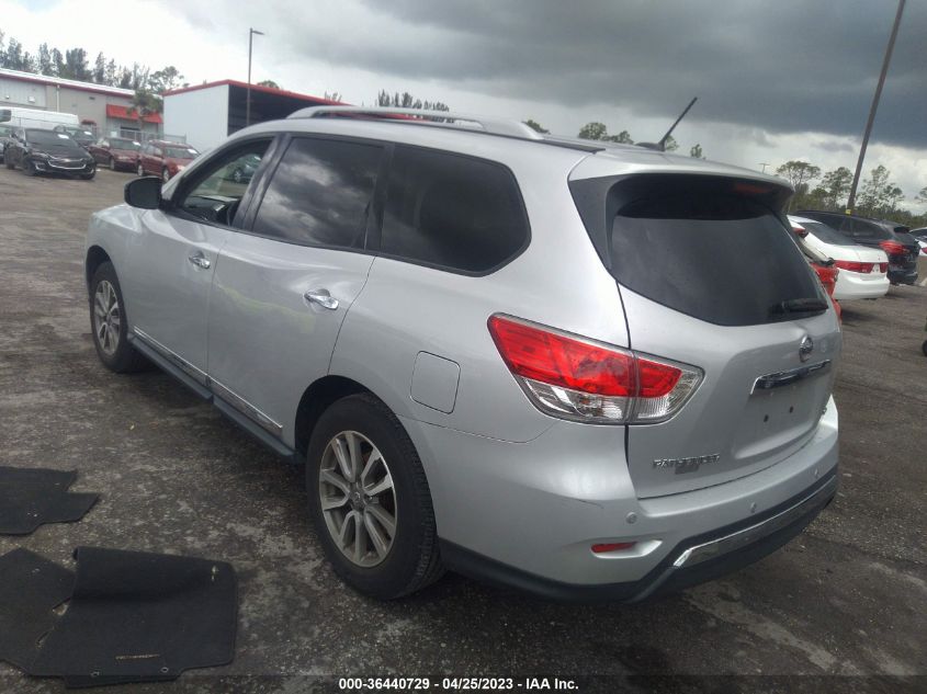 2013 NISSAN PATHFINDER SL - 5N1AR2MNXDC652877