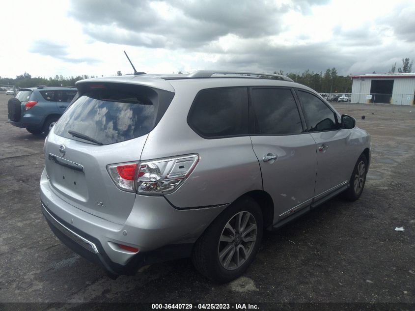 2013 NISSAN PATHFINDER SL - 5N1AR2MNXDC652877