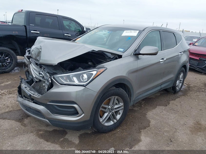 VIN 5XYZT3LB3JG539320 2018 HYUNDAI SANTA FE SPORT 2.4L