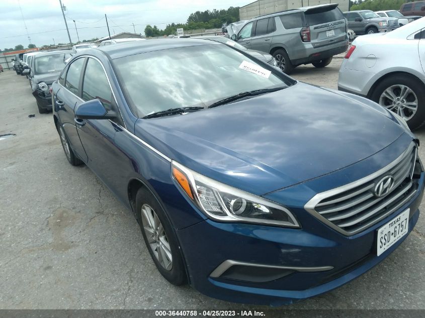 2017 HYUNDAI SONATA 2.4L - 5NPE24AF9HH510713