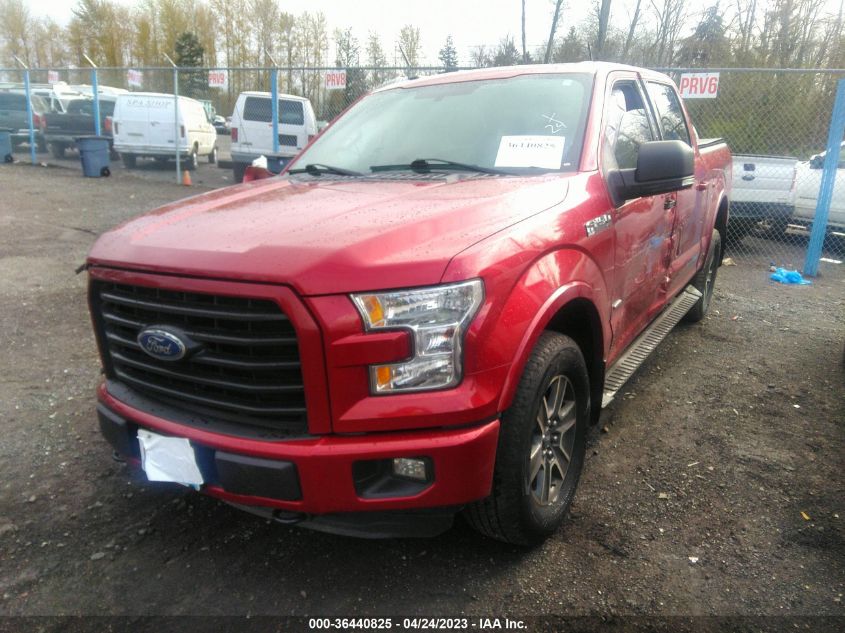2016 FORD F-150 XLT/XL/LARIAT - 1FTEW1EP8GKD57716