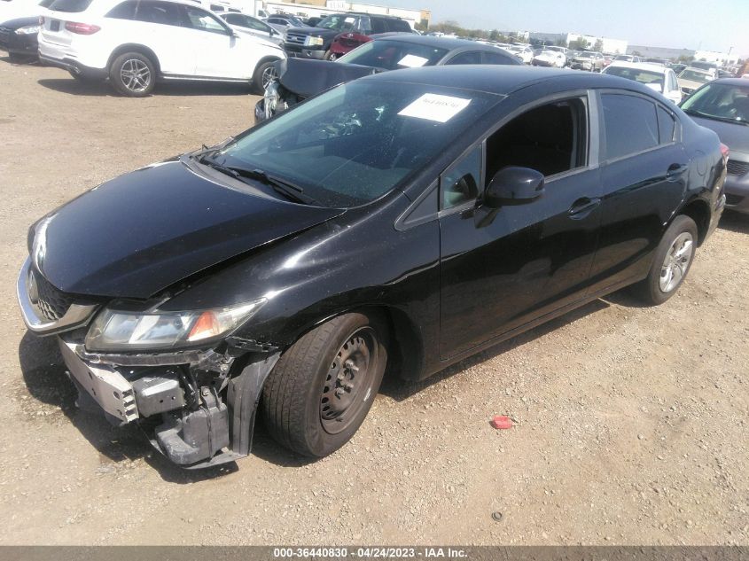 2013 HONDA CIVIC SDN LX - 19XFB2F57DE239691