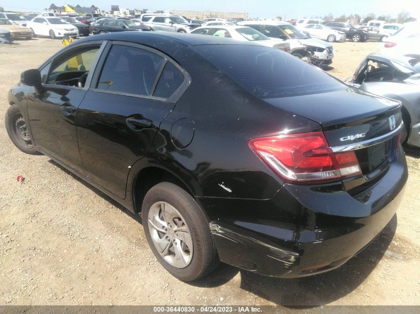 2013 HONDA CIVIC SDN LX - 19XFB2F57DE239691