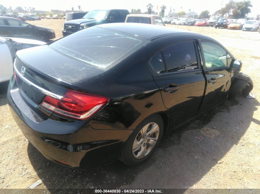 2013 HONDA CIVIC SDN LX - 19XFB2F57DE239691