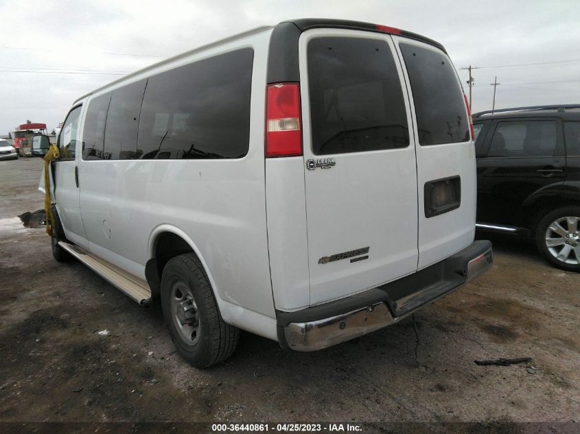 2014 CHEVROLET EXPRESS 3500 LT 1GAZGYFG2E1127476