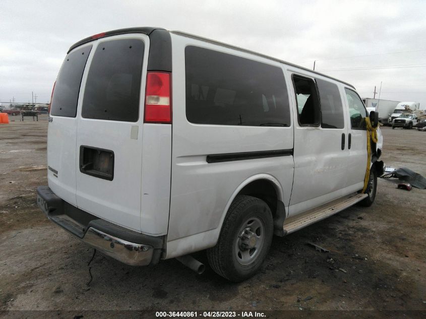 2014 CHEVROLET EXPRESS 3500 LT 1GAZGYFG2E1127476