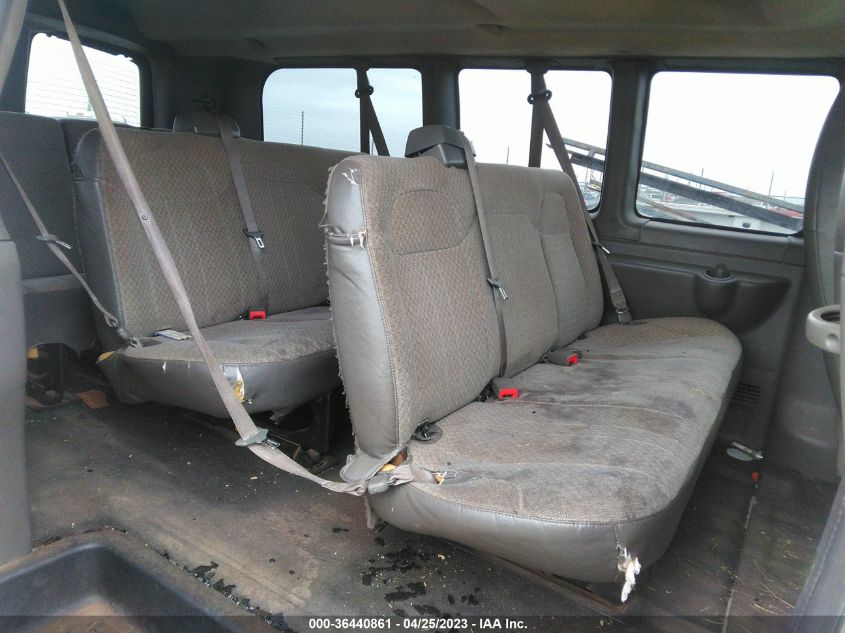 2014 CHEVROLET EXPRESS 3500 LT 1GAZGYFG2E1127476