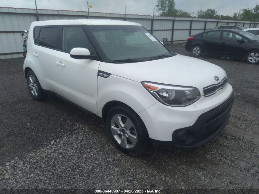 2019 KIA SOUL BASE - KNDJN2A29K7000770