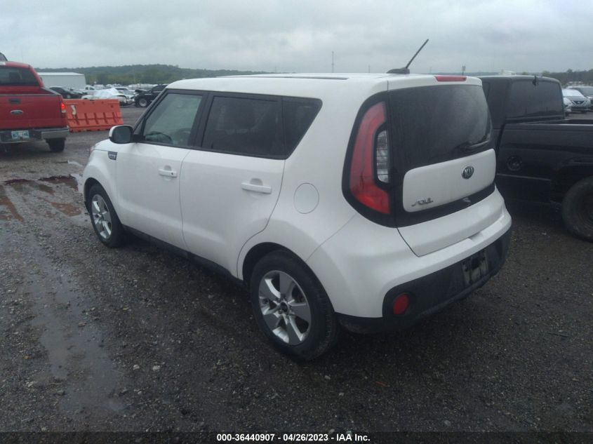 2019 KIA SOUL BASE - KNDJN2A29K7000770