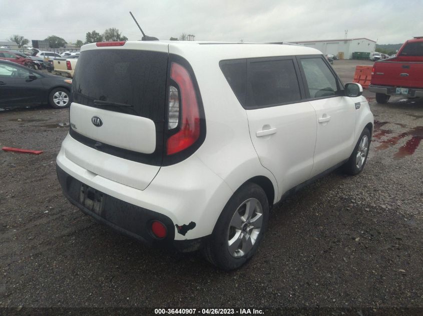 2019 KIA SOUL BASE - KNDJN2A29K7000770
