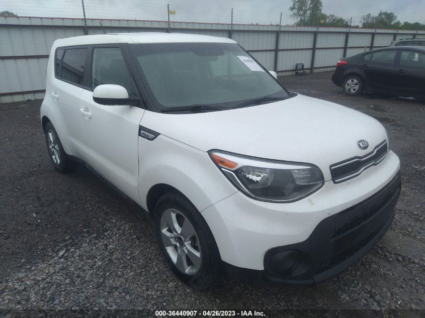 2019 KIA SOUL BASE - KNDJN2A29K7000770