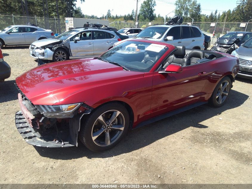 2015 FORD MUSTANG V6 - 1FATP8EM5F5383423