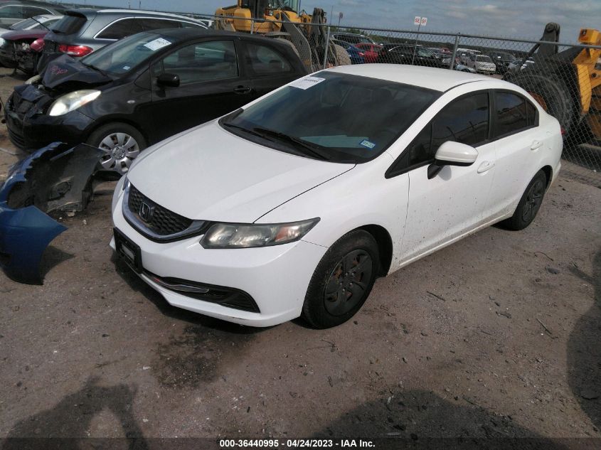 2015 HONDA CIVIC SEDAN LX - 19XFB2F50FE096554