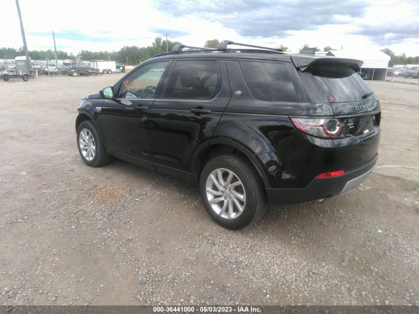 2017 LAND ROVER DISCOVERY SPORT HSE - SALCR2BGXHH635127