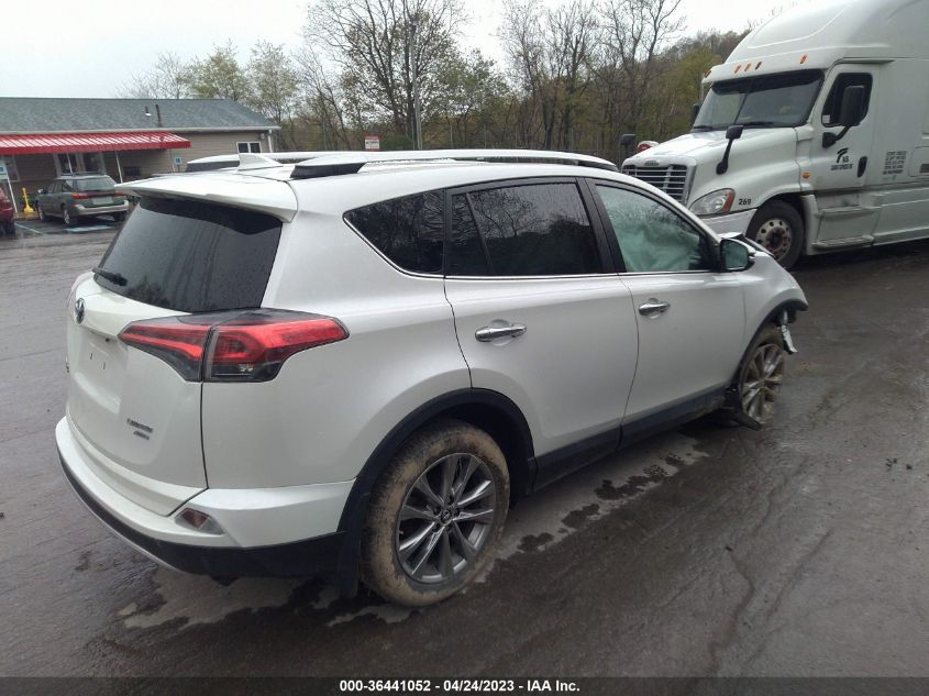 2016 TOYOTA RAV4 LIMITED - 2T3DFREV1GW493265