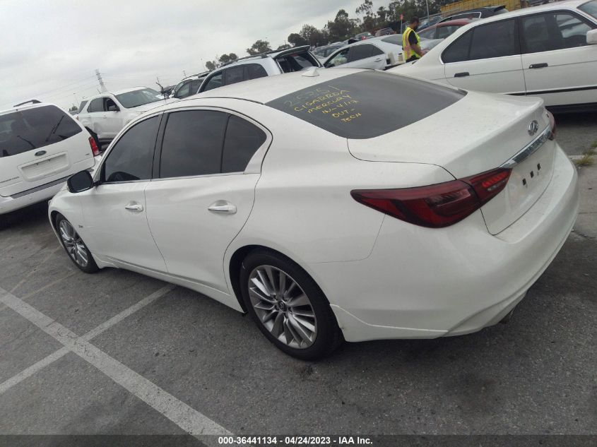 2019 INFINITI Q50 3.0T LUXE - JN1EV7AP7KM543288