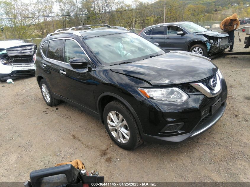 2015 NISSAN ROGUE SV - KNMAT2MV2FP501243