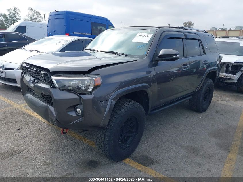 2017 TOYOTA 4RUNNER TRD OFF ROAD - JTEBU5JR6H5468557