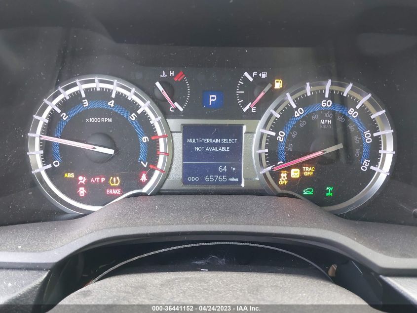 2017 TOYOTA 4RUNNER TRD OFF ROAD - JTEBU5JR6H5468557