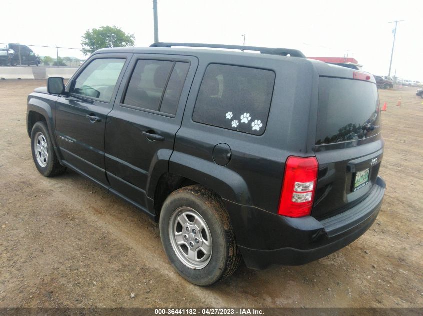 2015 JEEP PATRIOT SPORT - 1C4NJPBAXFD285759