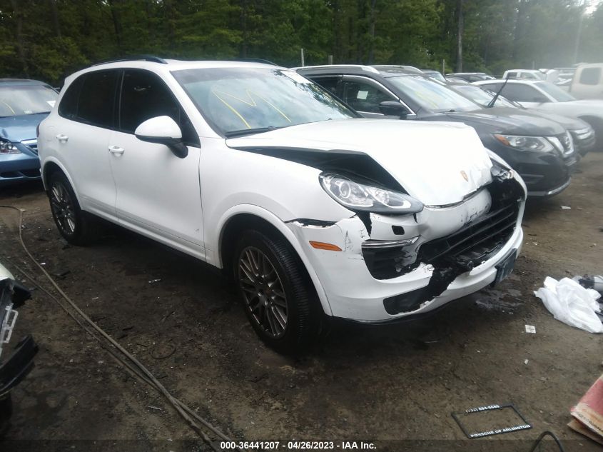 2017 PORSCHE CAYENNE - WP1AA2A27HKA86810