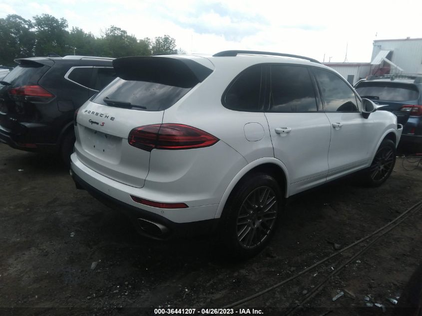 2017 PORSCHE CAYENNE - WP1AA2A27HKA86810