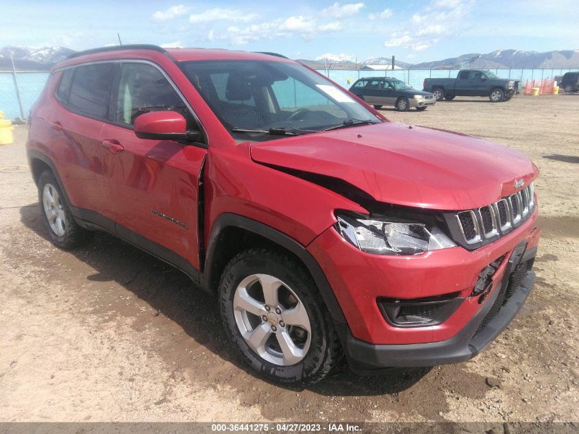 2017 JEEP COMPASS LATITUDE - 3C4NJDBB5HT623976