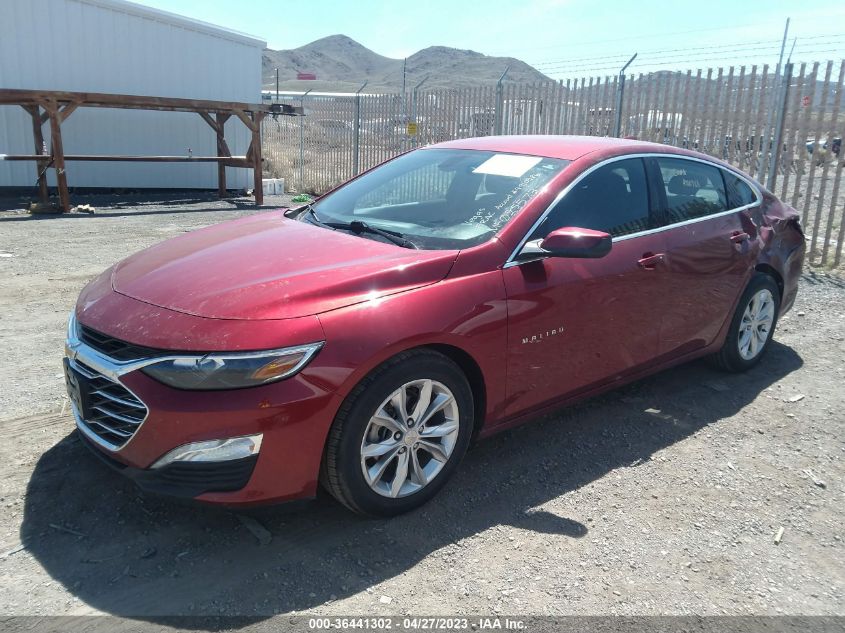 2021 CHEVROLET MALIBU LT - 1G1ZD5ST0MF025573