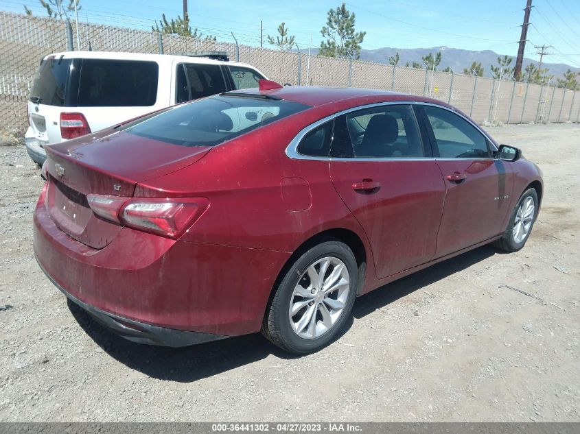 2021 CHEVROLET MALIBU LT - 1G1ZD5ST0MF025573