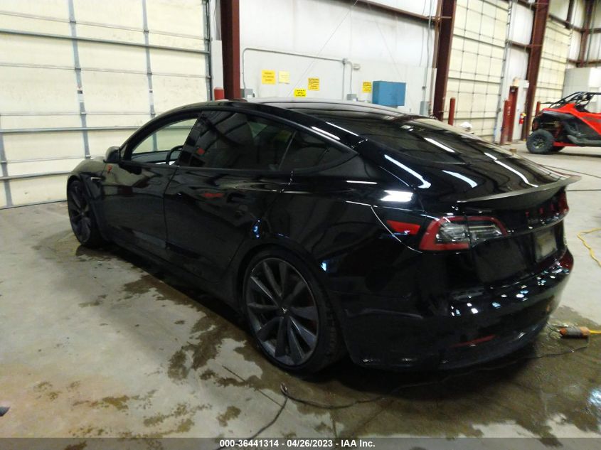 2020 TESLA MODEL 3 PERFORMANCE - 5YJ3E1EC0LF791921
