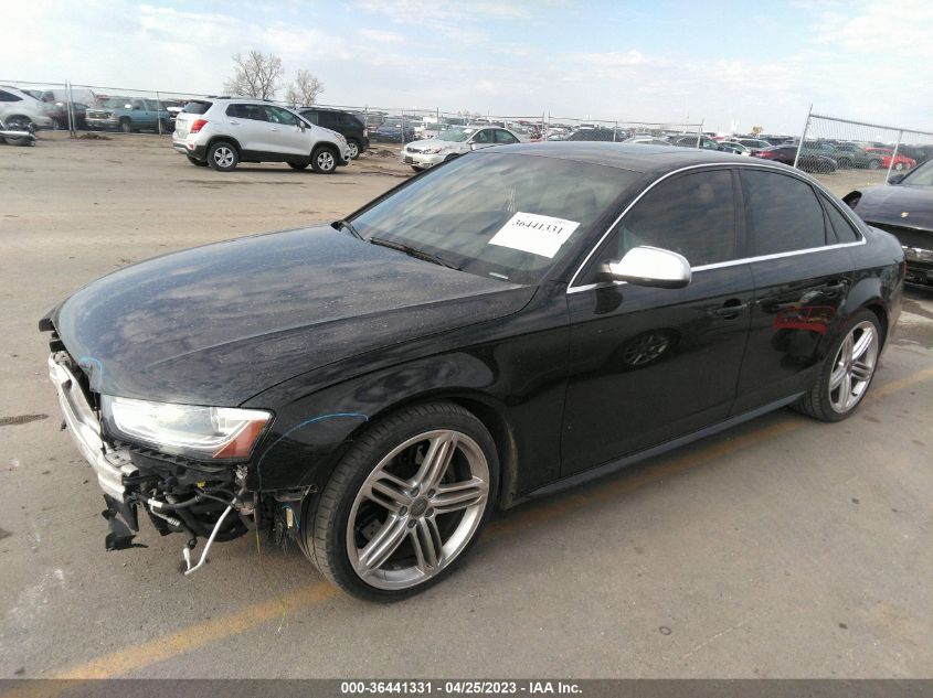 2014 AUDI S4 PREMIUM PLUS - WAUBGAFL0EA077302