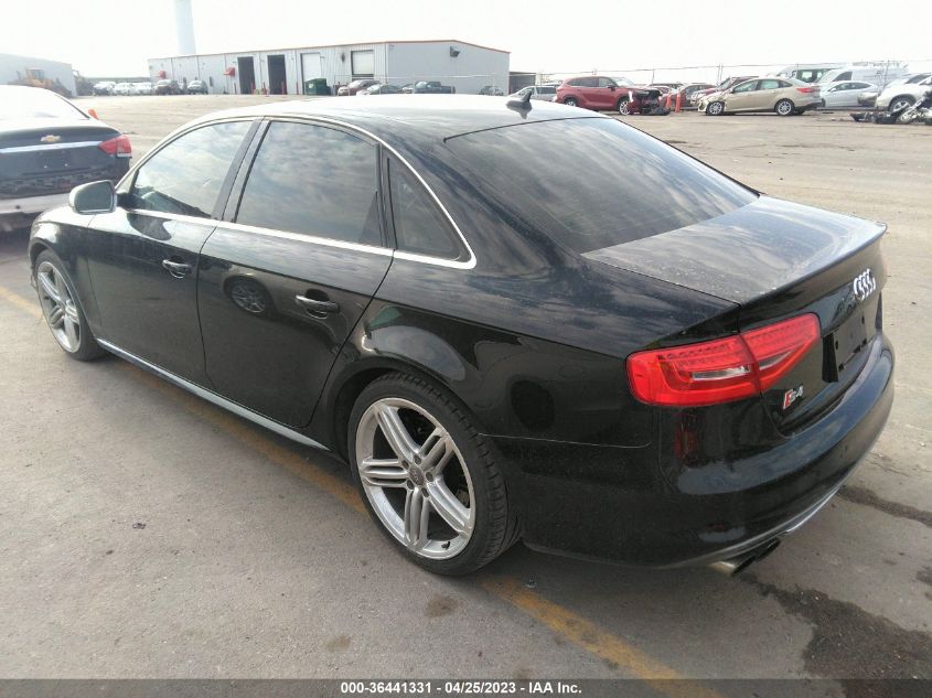 2014 AUDI S4 PREMIUM PLUS - WAUBGAFL0EA077302