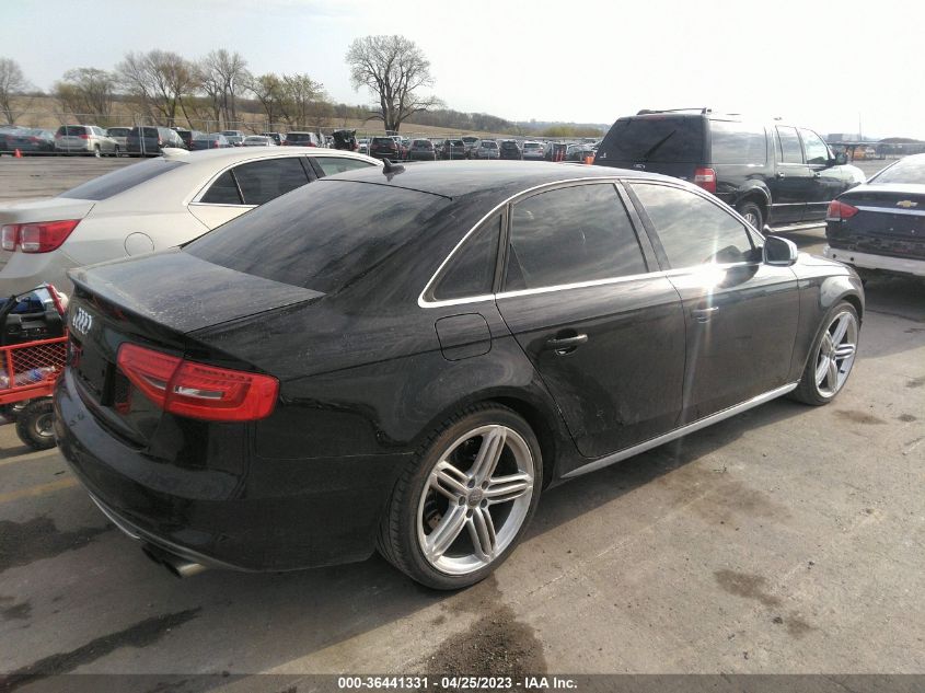 2014 AUDI S4 PREMIUM PLUS - WAUBGAFL0EA077302
