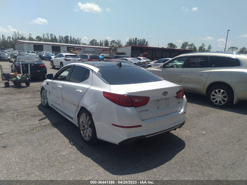 2015 KIA OPTIMA SXL TURBO - 5XXGR4A62FG424592