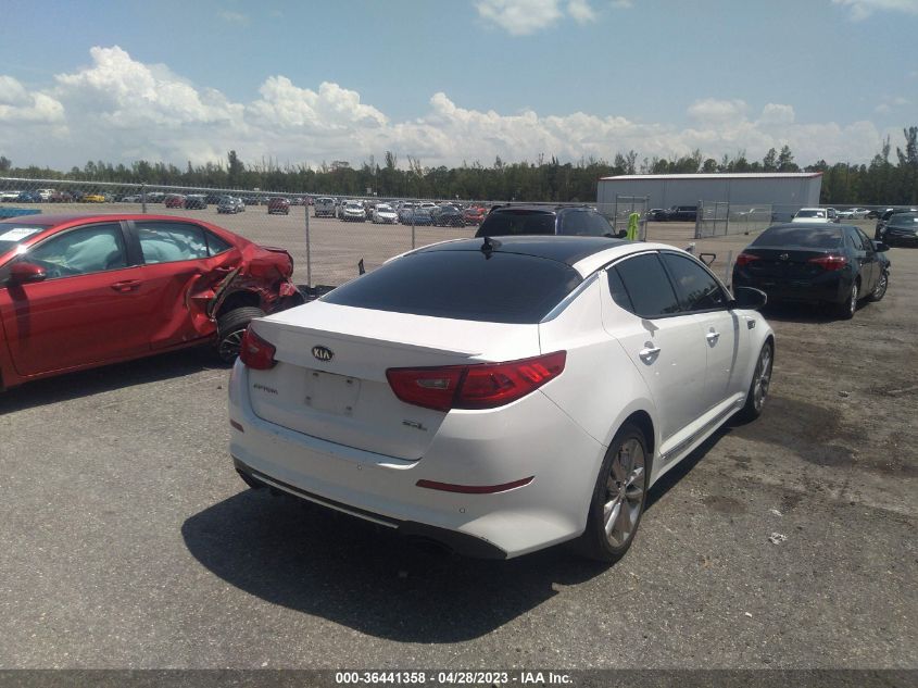 2015 KIA OPTIMA SXL TURBO - 5XXGR4A62FG424592