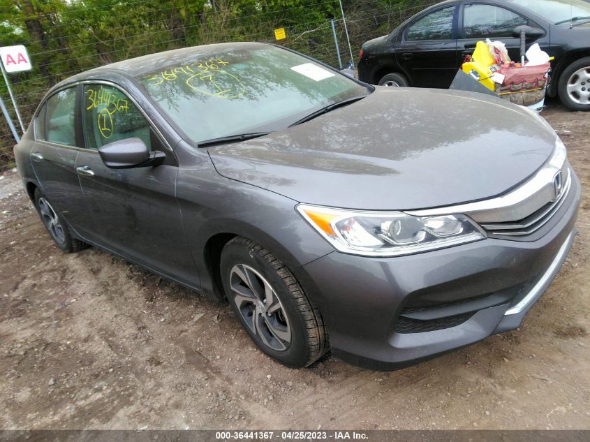 2017 HONDA ACCORD SEDAN LX - 1HGCR2F32HA282231