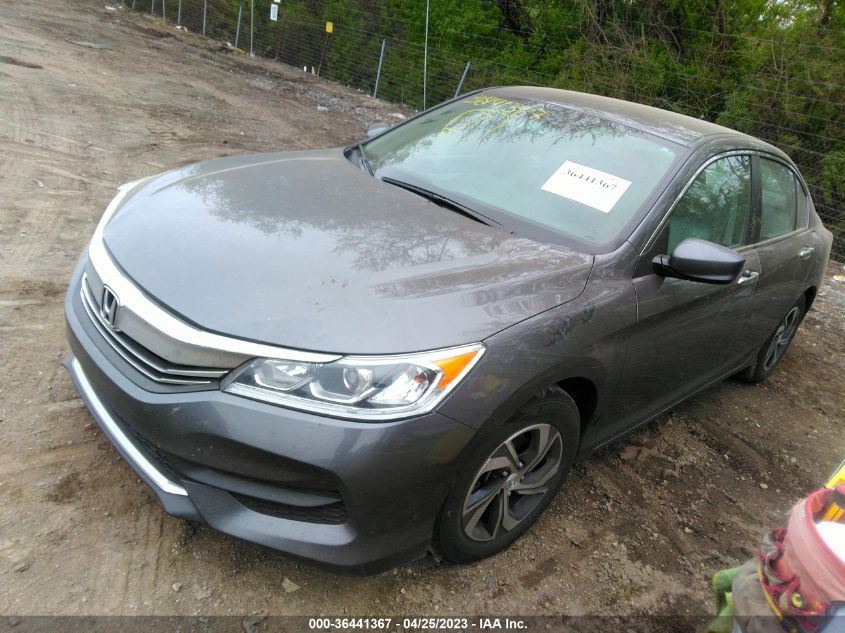 2017 HONDA ACCORD SEDAN LX - 1HGCR2F32HA282231