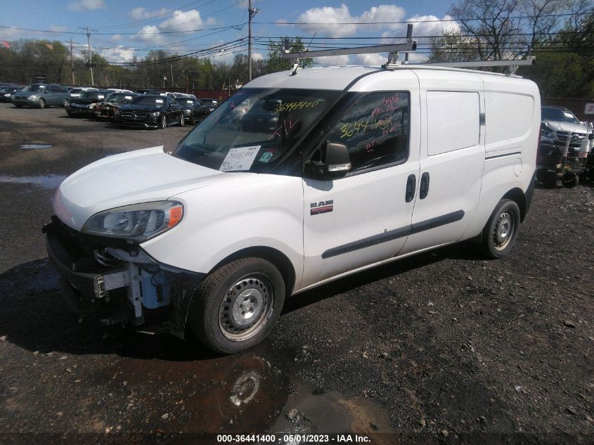 2017 RAM PROMASTER CITY CARGO VAN TRADESMAN ZFBERFABXH6D95673