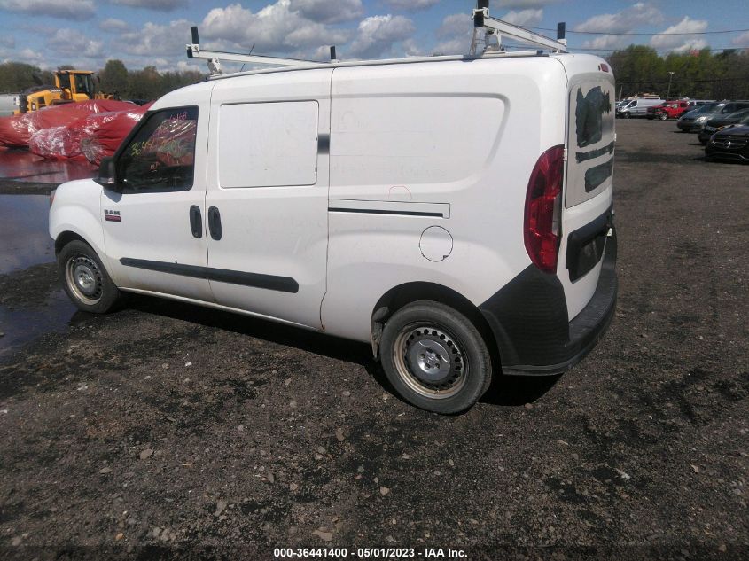 2017 RAM PROMASTER CITY CARGO VAN TRADESMAN ZFBERFABXH6D95673