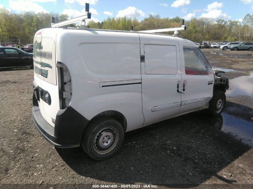 2017 RAM PROMASTER CITY CARGO VAN TRADESMAN ZFBERFABXH6D95673