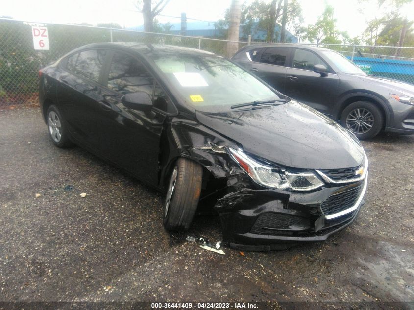 2017 CHEVROLET CRUZE LS - 1G1BC5SM5H7275842