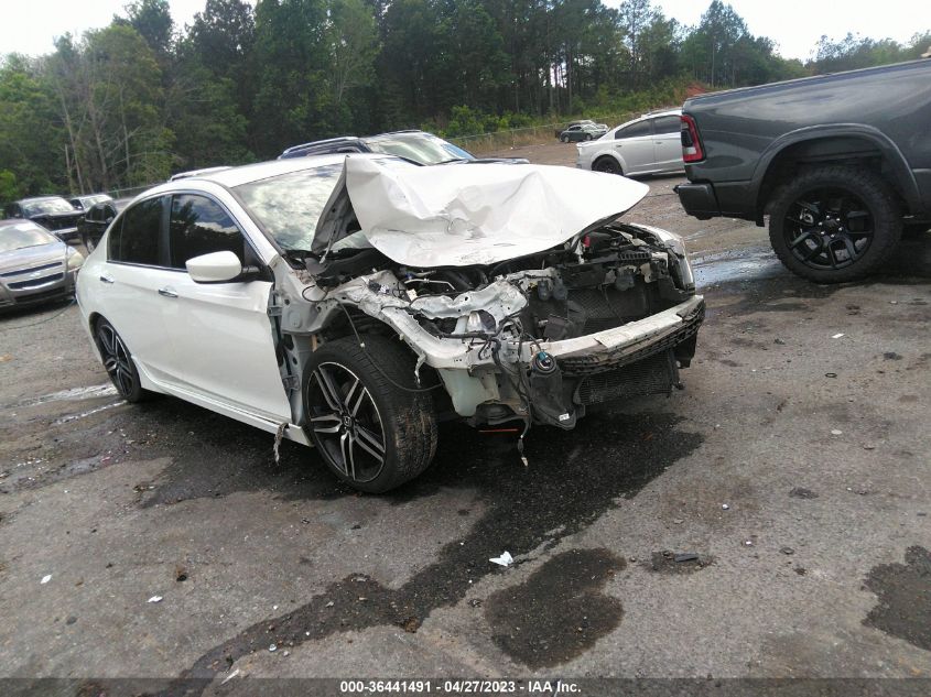 2017 HONDA ACCORD SEDAN SPORT - 1HGCR2F54HA238989