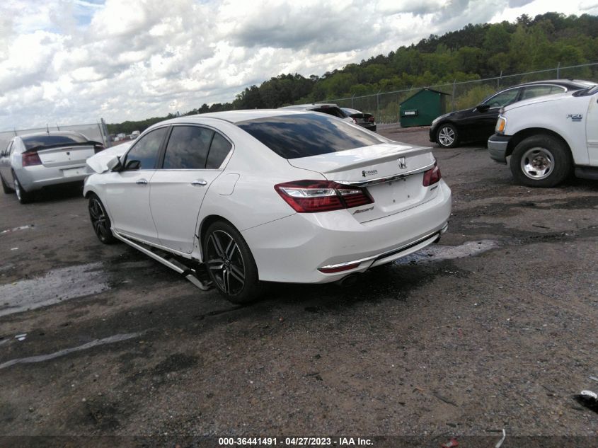 2017 HONDA ACCORD SEDAN SPORT - 1HGCR2F54HA238989