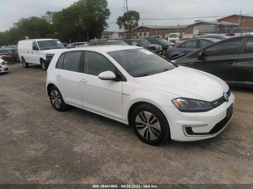 2016 VOLKSWAGEN E-GOLF SEL PREMIUM - WVWPP7AU5GW914868